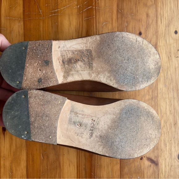 Brown leather J. Crew Loafers - Picture 6 of 6